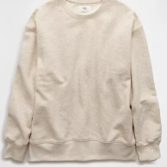 American Eagle Outfitters Cream Sweatshirt - Picture 3 of 5